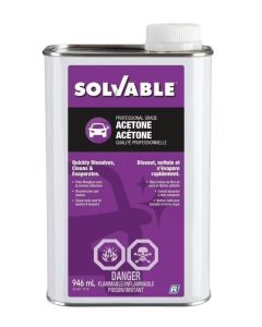 Solvable - Acetone, 946 mL