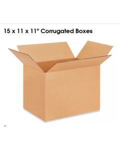 Corrugated Boxes 15 x 11 x 11"