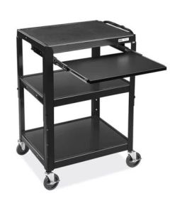 Economy AV Cart - 26 x 20 x 29-42"