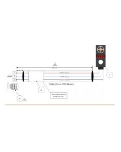 CBL-6136-01 LOADER NIPPLES BRIDGE UP