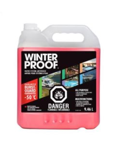 WinterProof™ - All Purpose Water System Antifreeze with BurstGuard™ Guarantee -50°C, 9.46 L